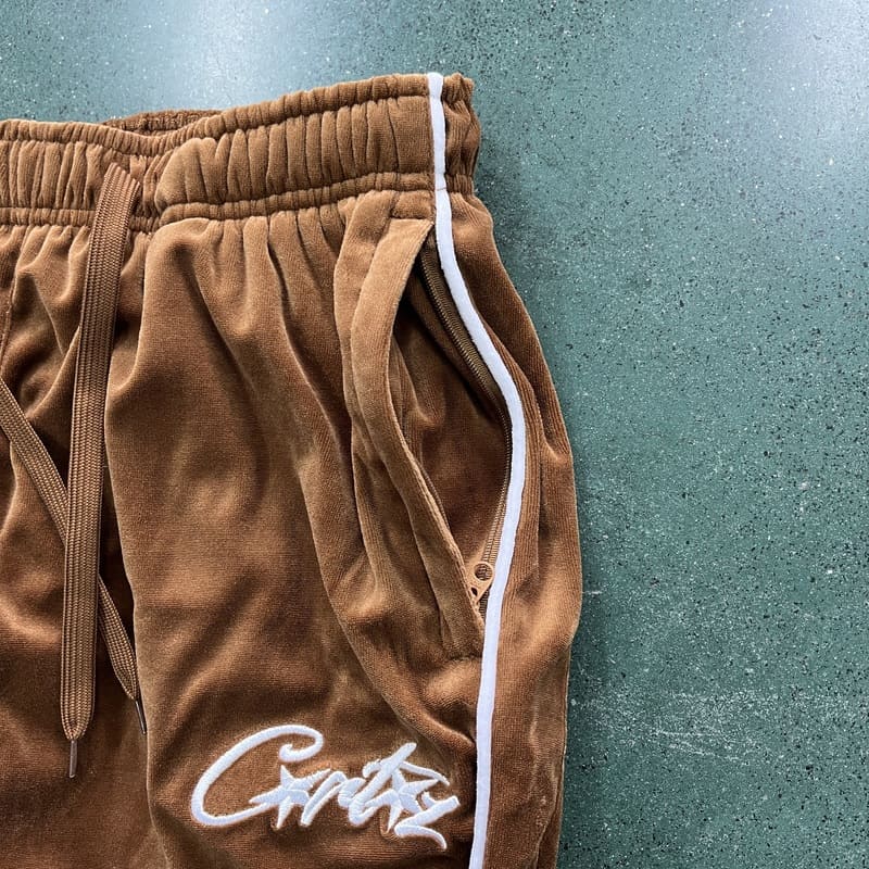 Calça Corteiz Allstarz VVS Velour