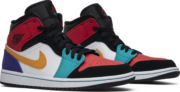 Nike Air Jordan 1 Mid 'Multi-Color'