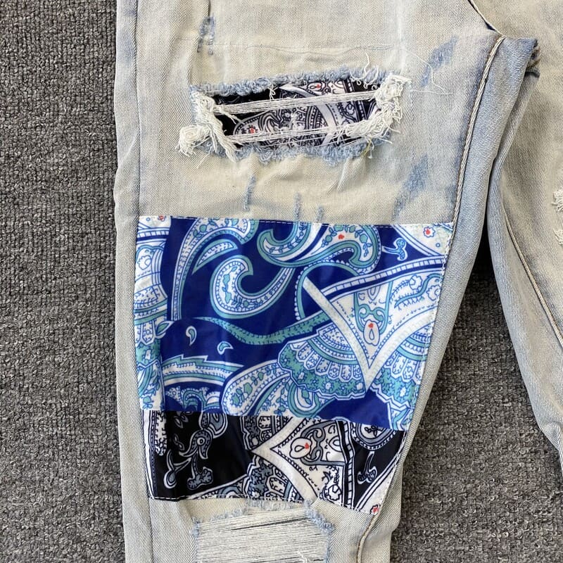 Calça Jeans AMIRI Bandana