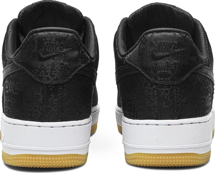 Fragment Design x CLOT x Air Force 1 'Black Silk'