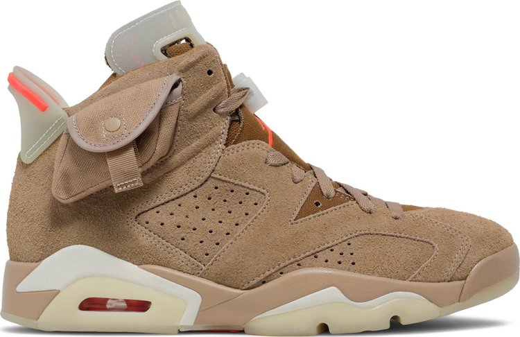 Travis Scott x Air Jordan 6 Retro 'British Khaki'