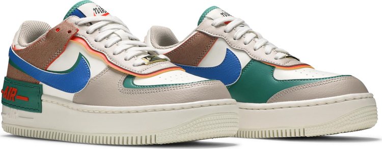 Nike Air Force 1 Shadow 'Sail Signal Blue Green'