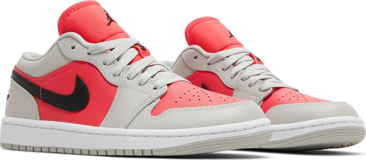 Nike Air Jordan 1 Low 'Light Iron Ore Siren Red'