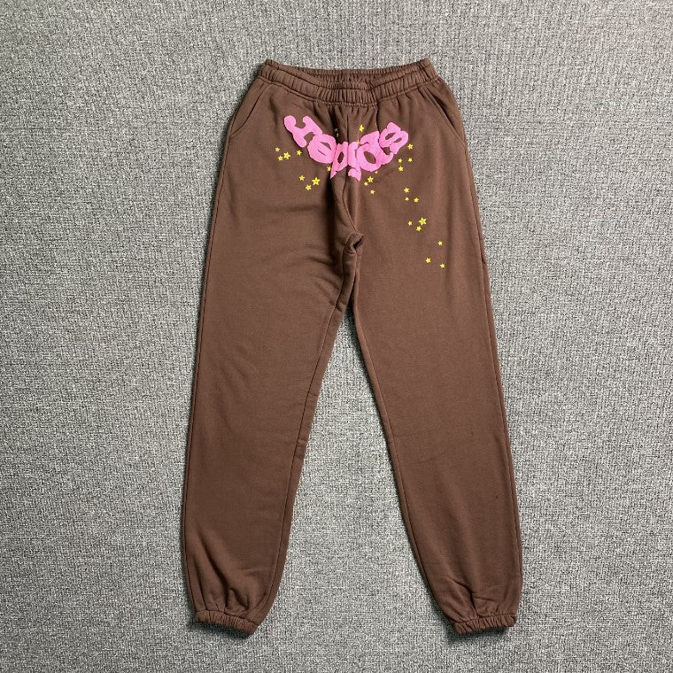 Calça Sp5der Angel Number Brown