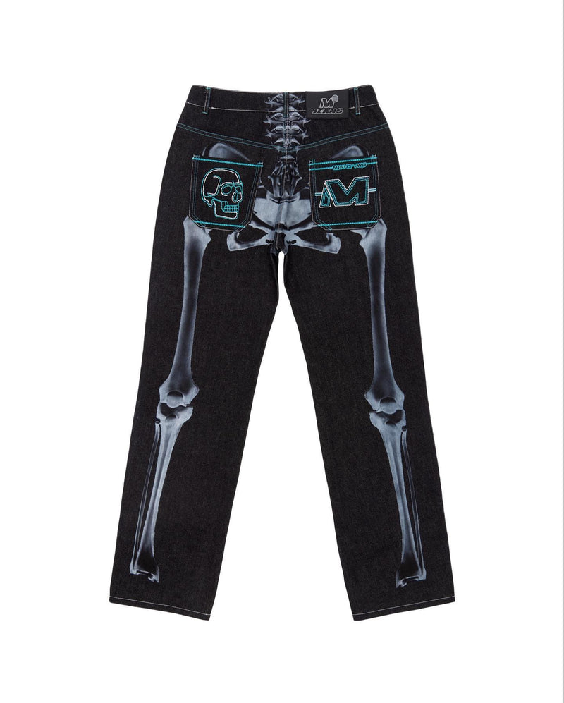 Calça Jeans Minus Two Skeleton