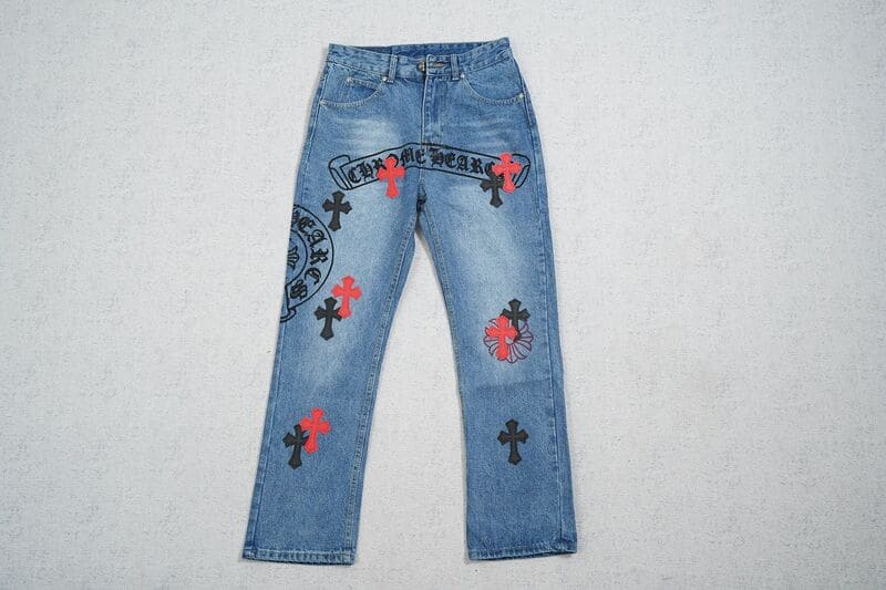 Calça Jeans Chrome Hearts