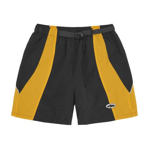 Corteiz Spring Shorts Black/Yellow