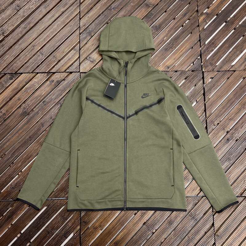 Conjunto Nike Tech Fleece Rough Green Black